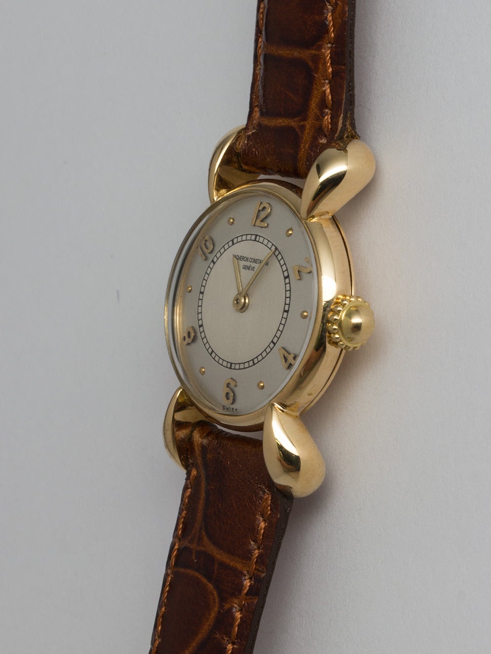 Vacheron & Constantin Lady's Yellow Gold Dress Model Wristwatch In Excellent Condition In West Hollywood, CA