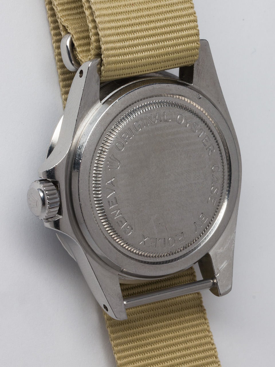 Tudor Stainless Steel Prince Oysterdate Submariner Wristwatch Ref 7021/0 In Excellent Condition In West Hollywood, CA