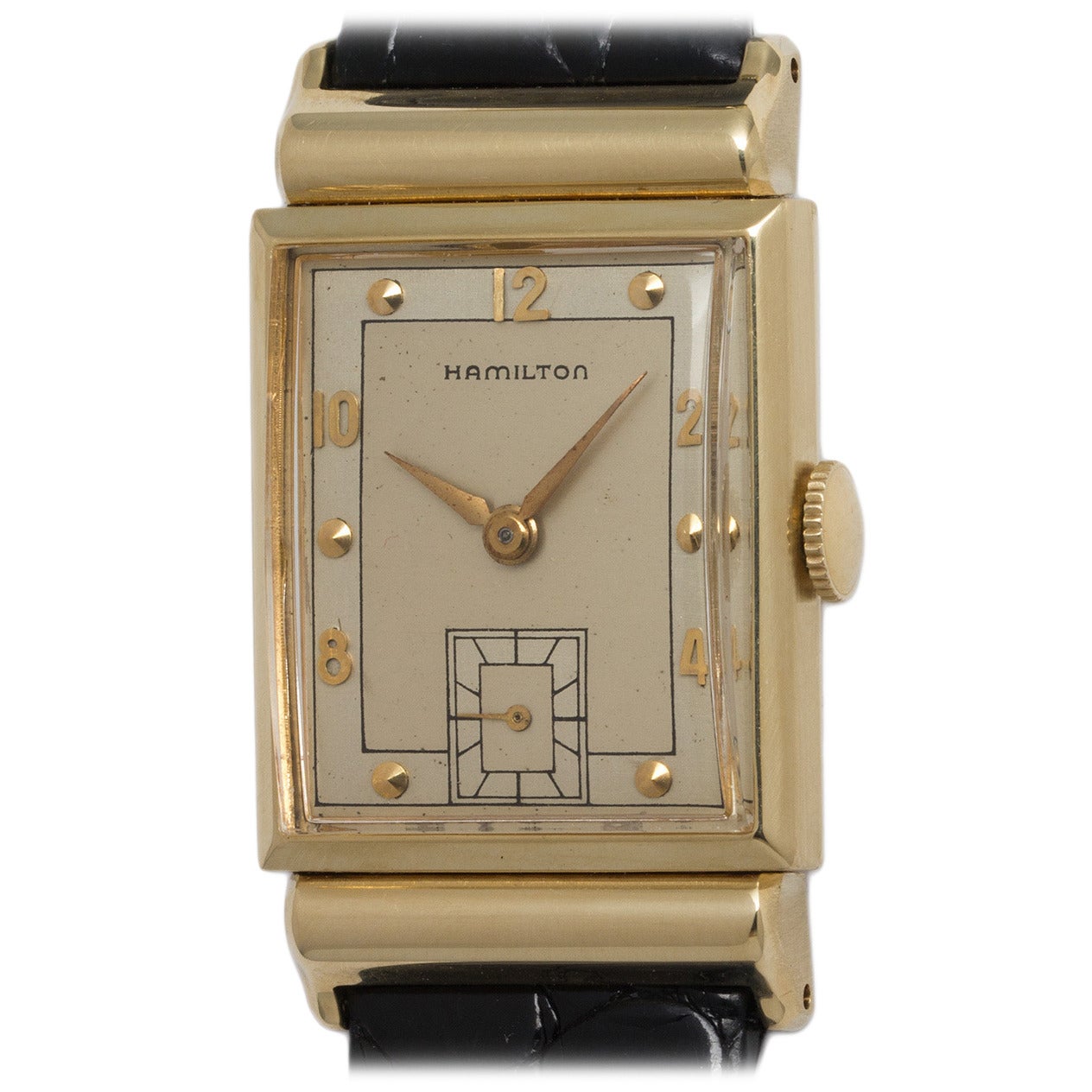 Hamilton Yellow Gold Gordon Wristwatch