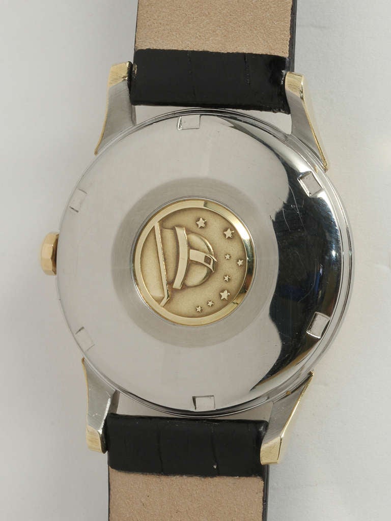 Men's Omega Gilt Metal and Stainless Steel Constellation Wristwatch circa 1960s