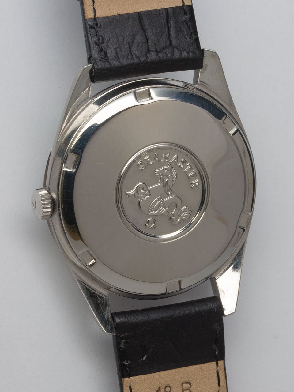 Women's or Men's Omega Stainless Steel Seamaster Wristwatch Ref 1660110-67
