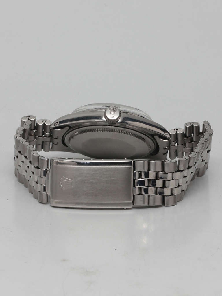 Men's Rolex Stainless Steel Datejust Wristwatch Ref 1603 circa 1970