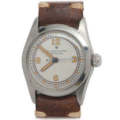 Rolex Stainless Steel Royalite Wristwatch Ref 4240 circa 1945