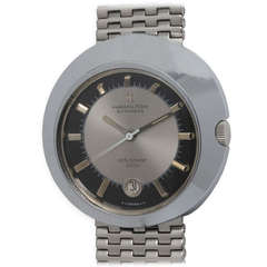 Retro Hamilton Stainless Steel Odyssee 2001 Wristwatch circa 1968