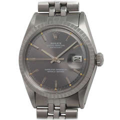 Rolex Stainless Steel Datejust Wristwatch Ref 1603 circa 1970