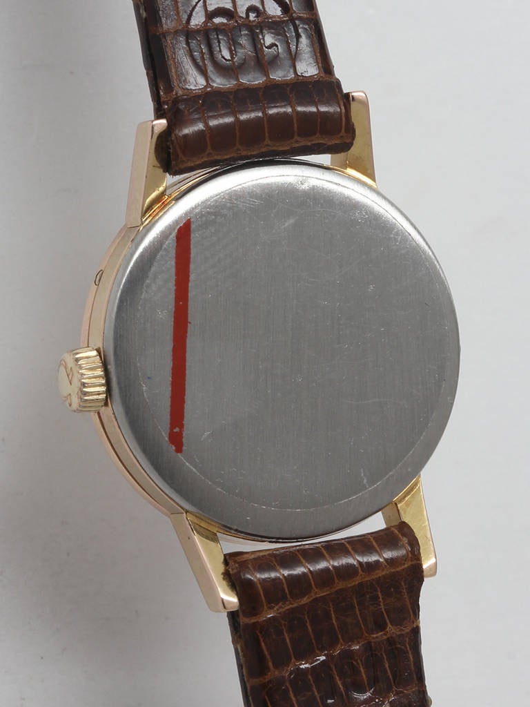 Women's Omega Lady's Yellow Gold-Filled and Stainless Steel Wristwatch circa 1960s