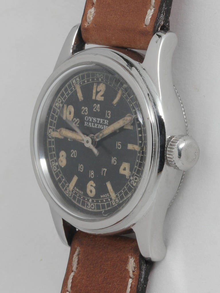 rolex oyster raleigh