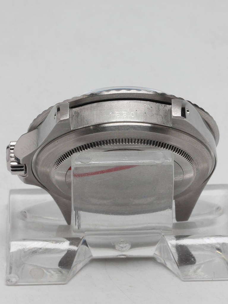 Rolex Stainless Steel Red Submariner Wristwatch Ref 1680 circa 1973 2