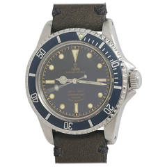 Vintage Tudor Stainless Steel Submariner Wristwatch Ref 7928 circa 1963