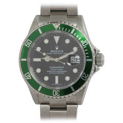 Rolex Stainless Steel Anniversary Submariner Wristwatch circa 2007