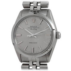 Rolex Stainless Steel Airking Wristwatch Ref 5500 circa 1988