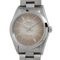 Rolex Stainless Steel Airking Wristwatch Ref 14000 circa 2000