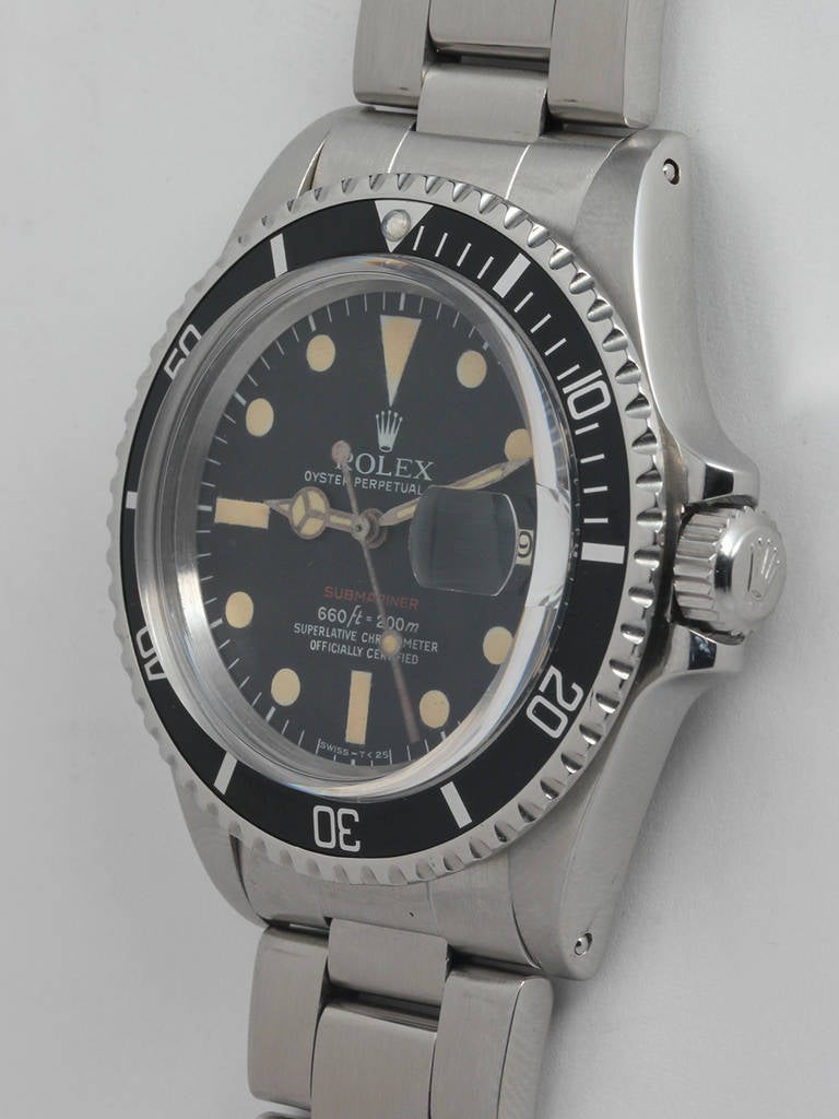 rolex submariner red letter