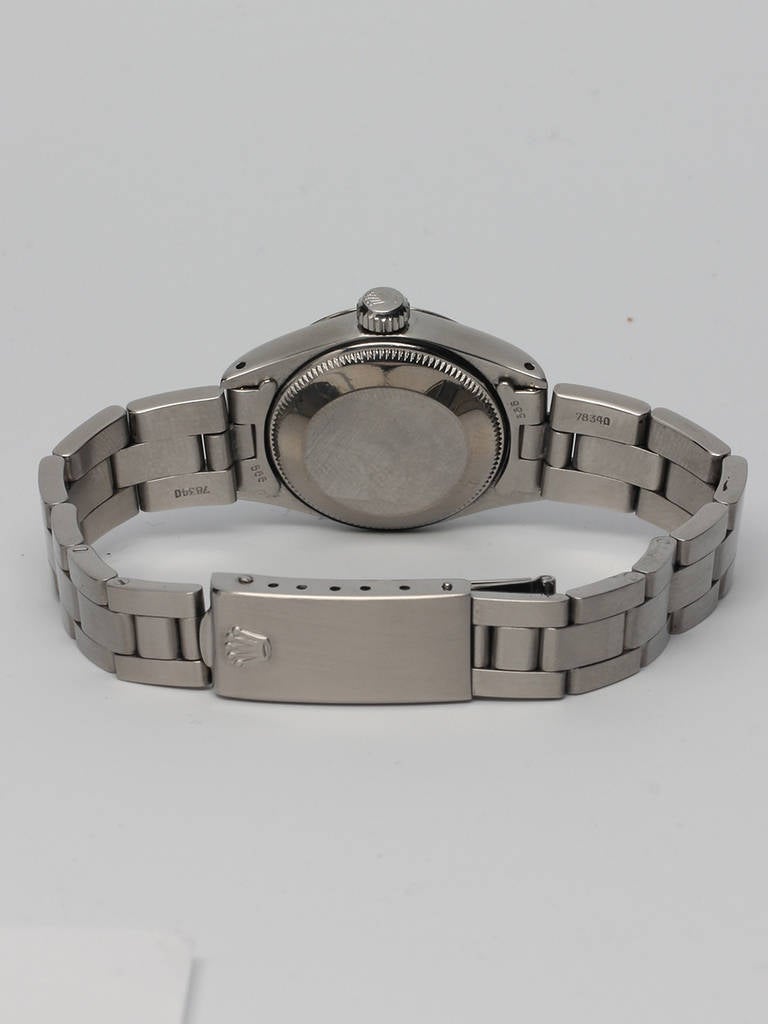 Women's Rolex Lady's Oyster Perpetual Date Wristwatch circa 1971