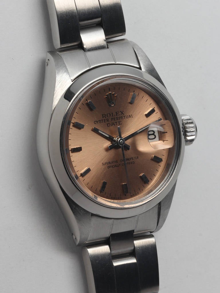Rolex Damenarmbanduhr Oyster Perpetual Date CIRCA 1971