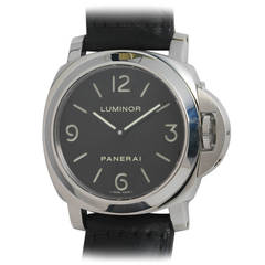 Panera Stainless Steel Luminor Wristwatch PAM 112 circa 2003