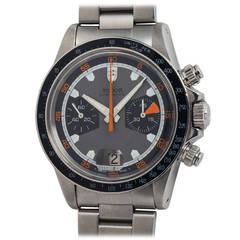 Tudor Stainless Steel Montecarlo Chronograph Wristwatch Ref 7031/0 circa 1970