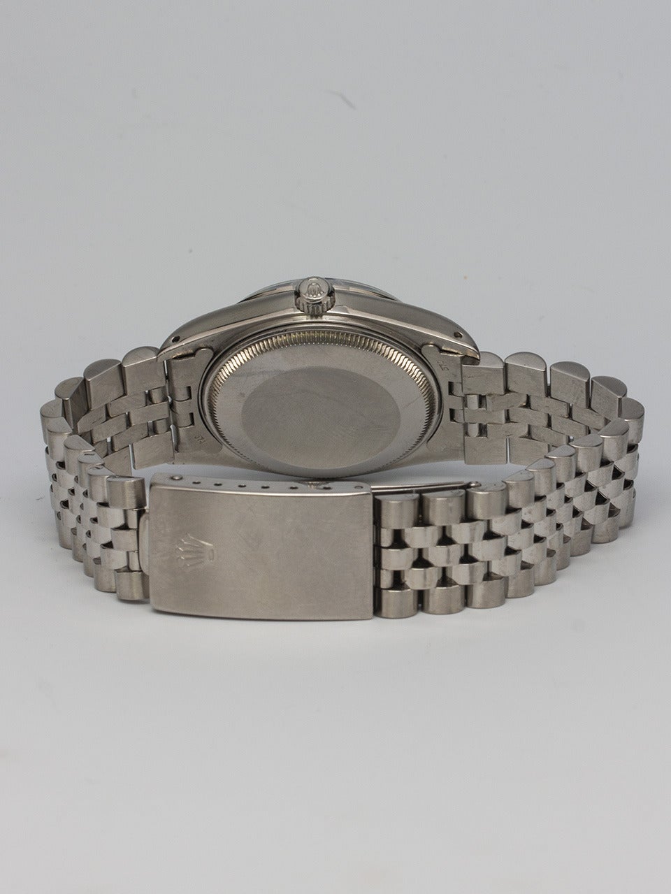 Rolex Stainless Steel Oyster Perceptual Date Wristwatch Ref 15000 circa ...