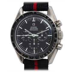 Retro Omega Stainless Steel Speedmaster Pre-Moon Calibre 321 Chronograph Wristwatch