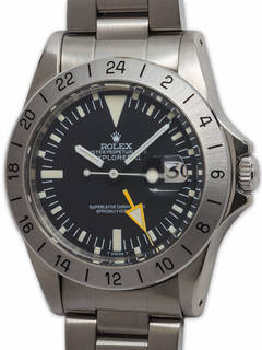 Rolex Stainless Steel Explorer II Wristwatch, ref 1655 circa 1973