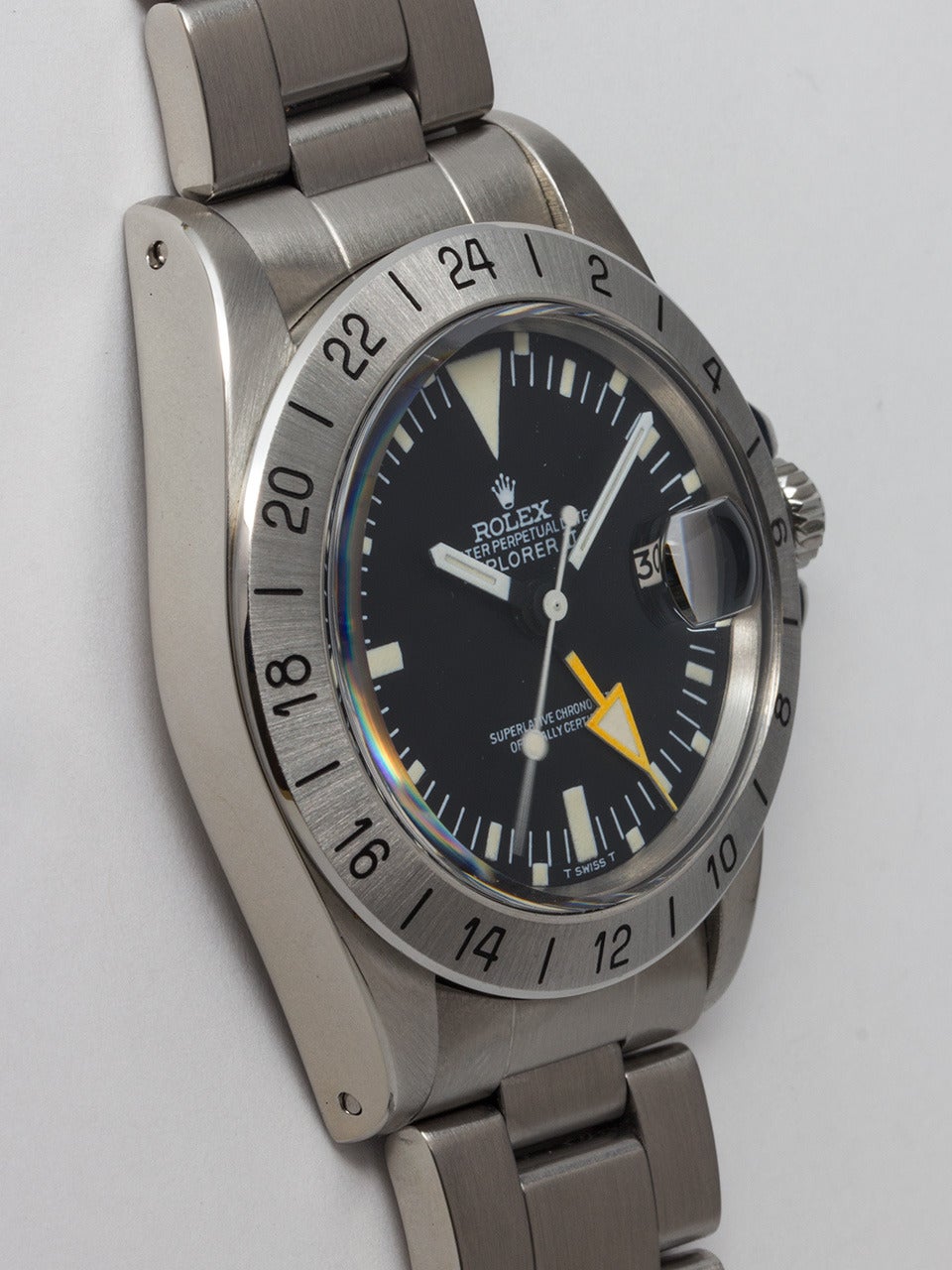 Rolex Stainless Steel Explorer II Wristwatch, ref 1655 circa 1973