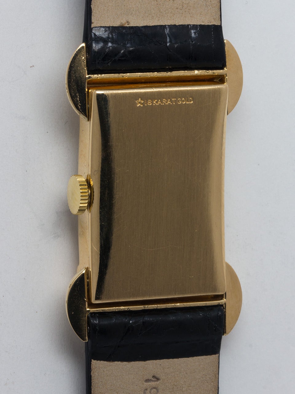 Men's Elgin Yellow Gold 50 Millionth Anniversary Wristwatch circa 1951