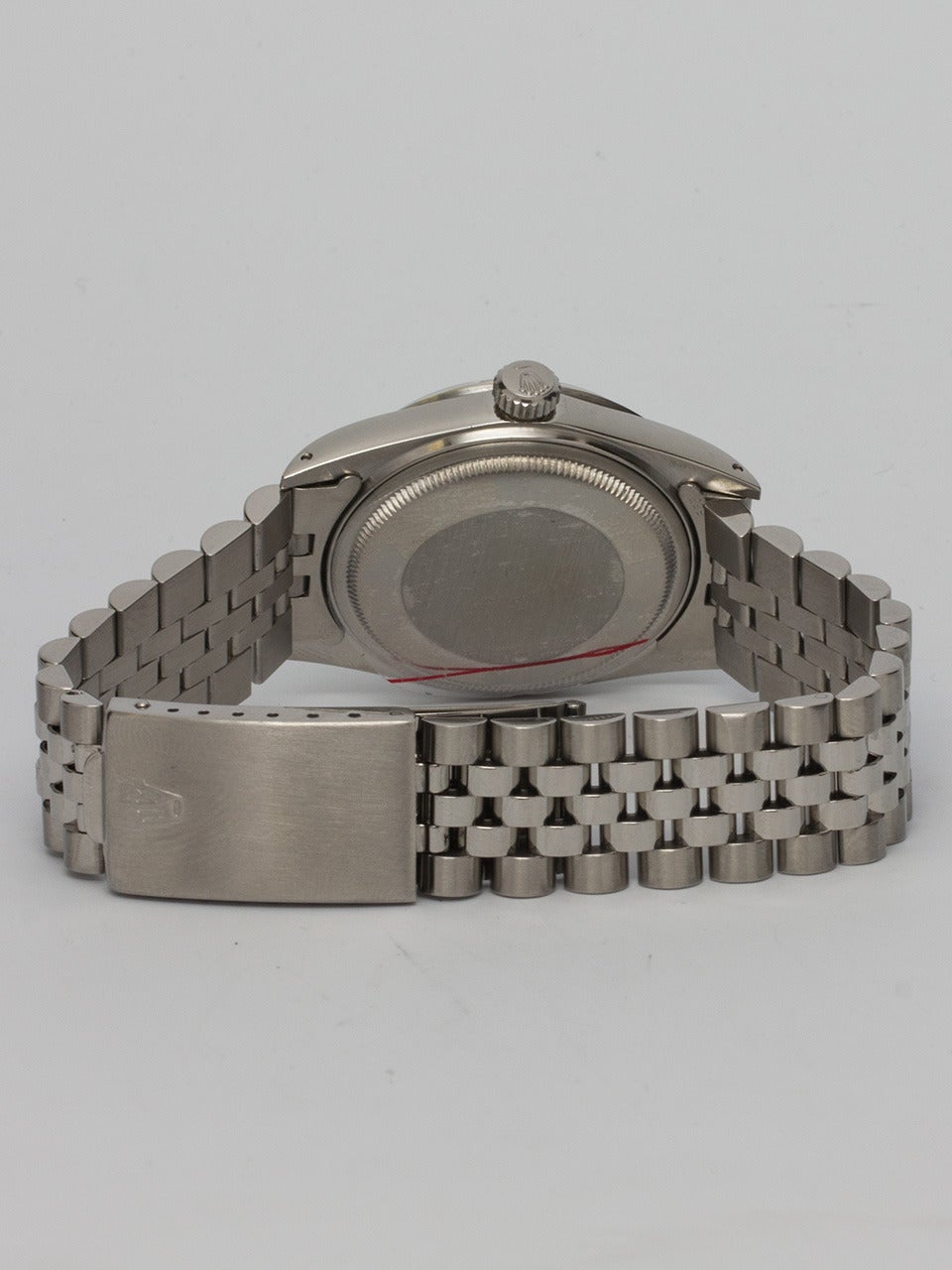 Men's Rolex Stainless Steel Datejust Wristwatch Ref 16030 circa 1987
