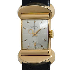 Retro Elgin Yellow Gold 50 Millionth Anniversary Wristwatch circa 1951