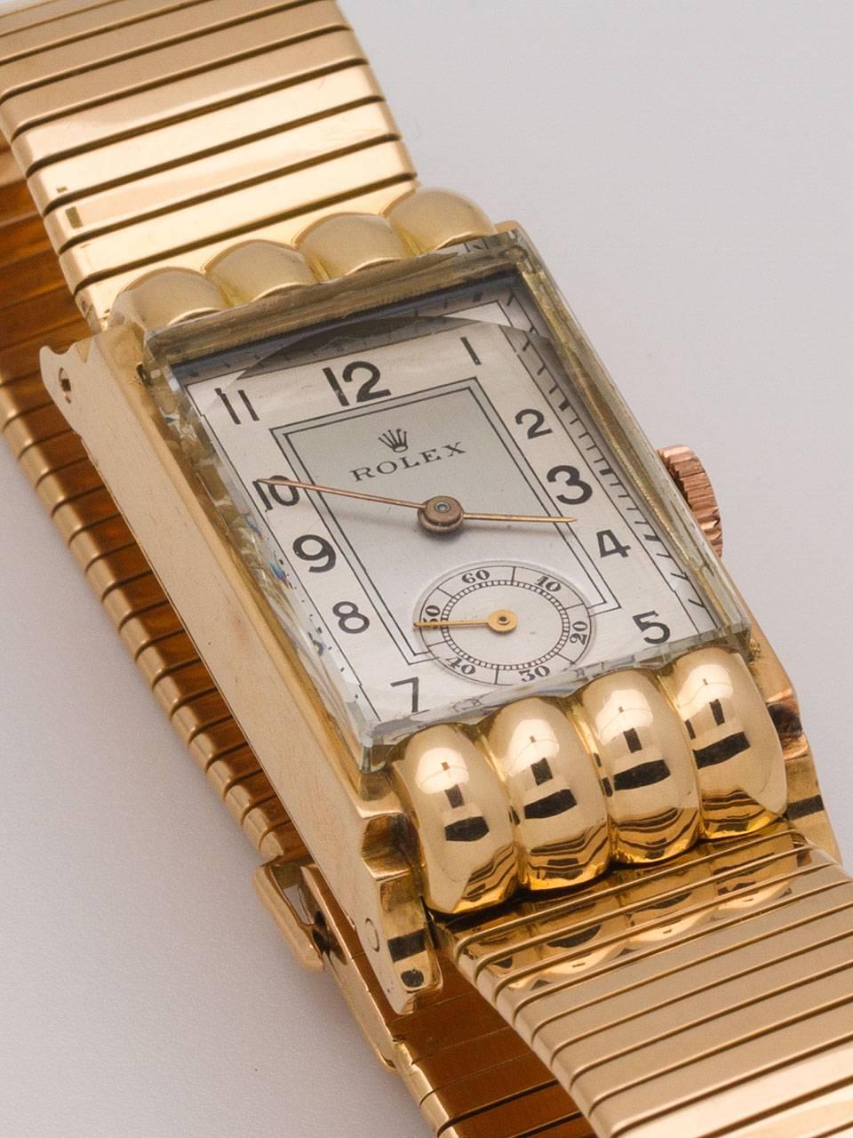 Rolex Yellow Gold French Case Dress Wristwatch  2