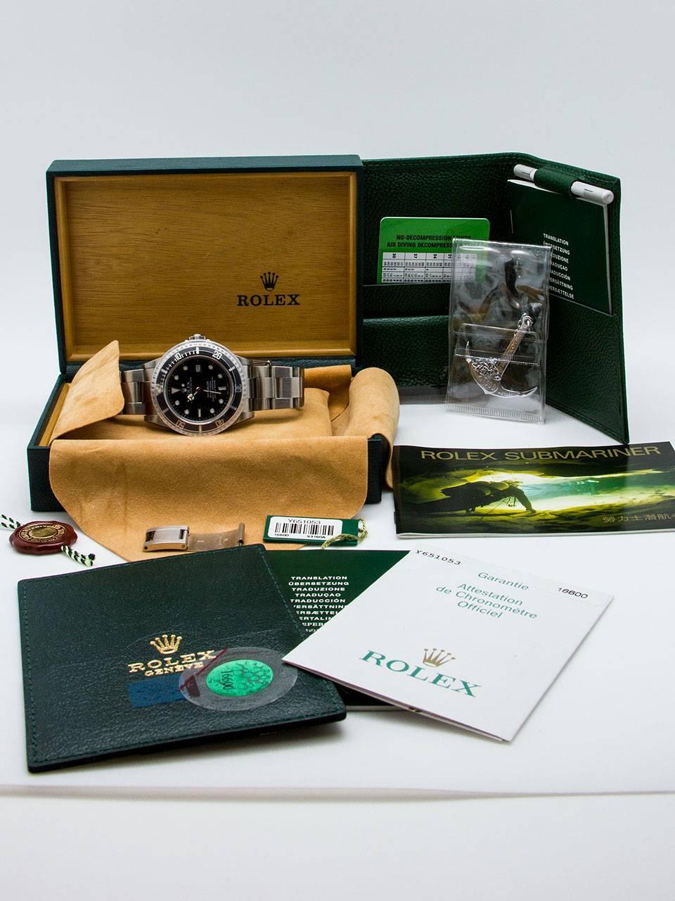 Rolex Stainless Steel Sea-Dweller Wristwatch ref 16600 Box & Papers 1