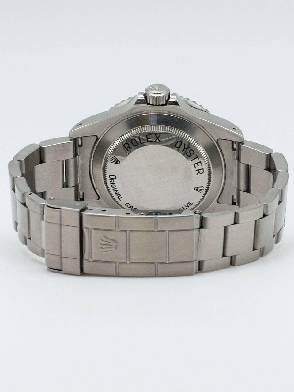 Men's Rolex Stainless Steel Sea-Dweller Wristwatch ref 16600 Box & Papers