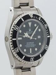 Rolex Stainless Steel Sea-Dweller Wristwatch ref 16600 Box & Papers