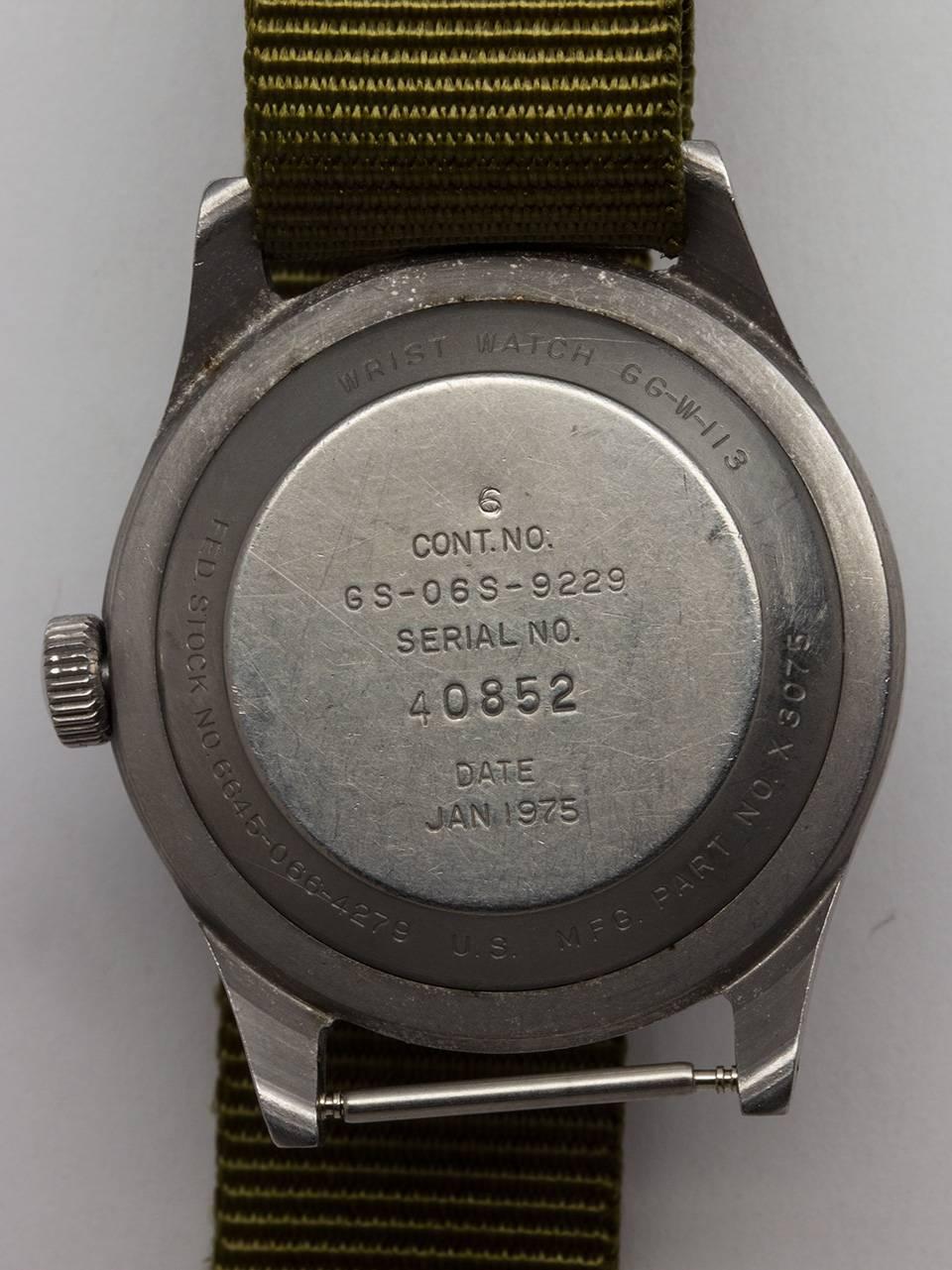 hamilton military issue watch