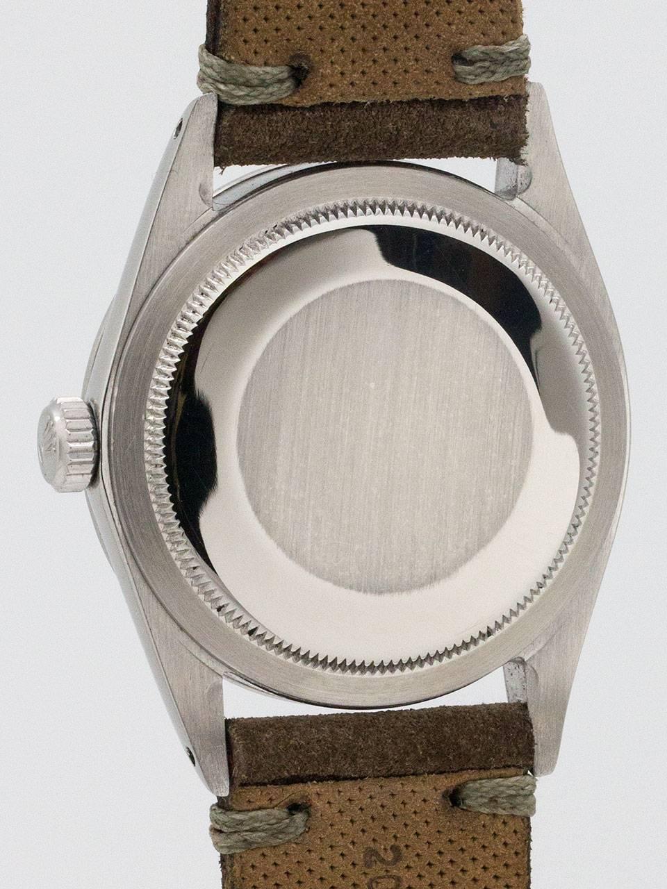 Men's Rolex Stainless Steel Explorer 1 Wristwatch ref 1016 circa 1969