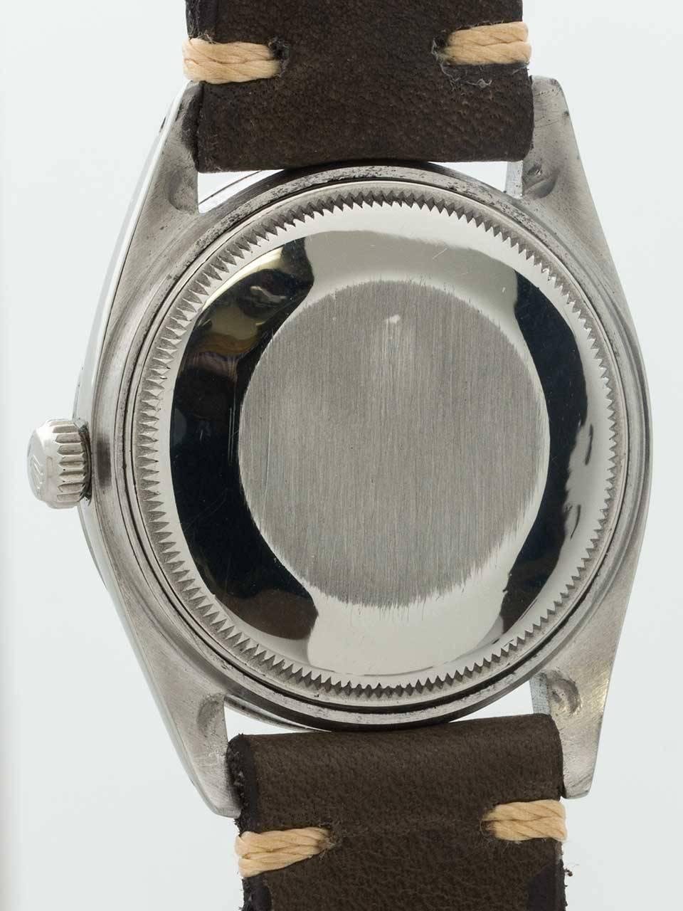 Men's Rolex Stainless Steel Oyster Perpetual Wristwatch Ref 1018 circa 1962