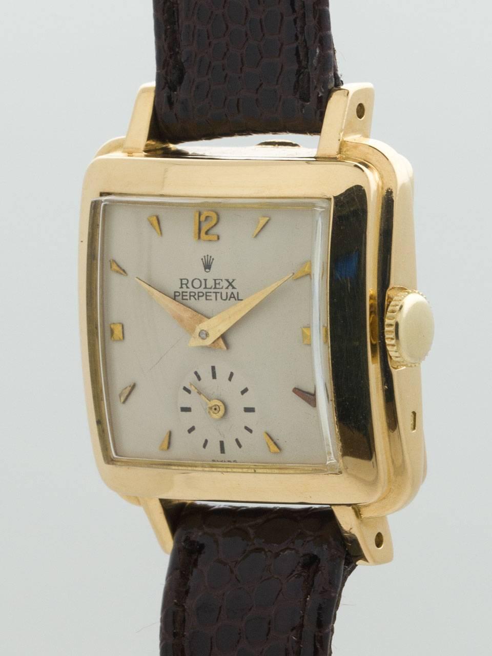 gold square rolex