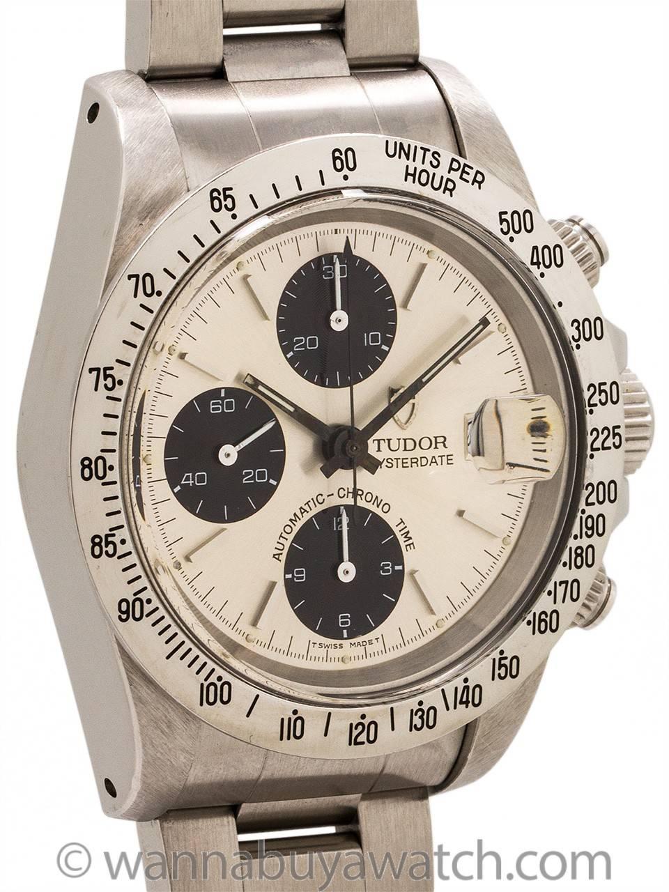 Modern Tudor Oyster Date Chronograph ref # 79180 “Big Block” circa 1980s