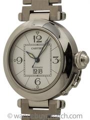 Cartier Pasha C “Big Date” Stainless Steel circa 2000s