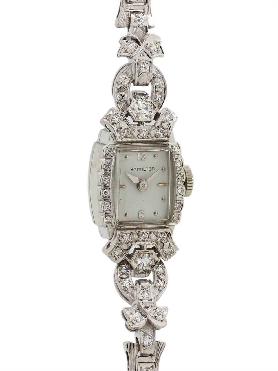 lady hamilton diamond watch