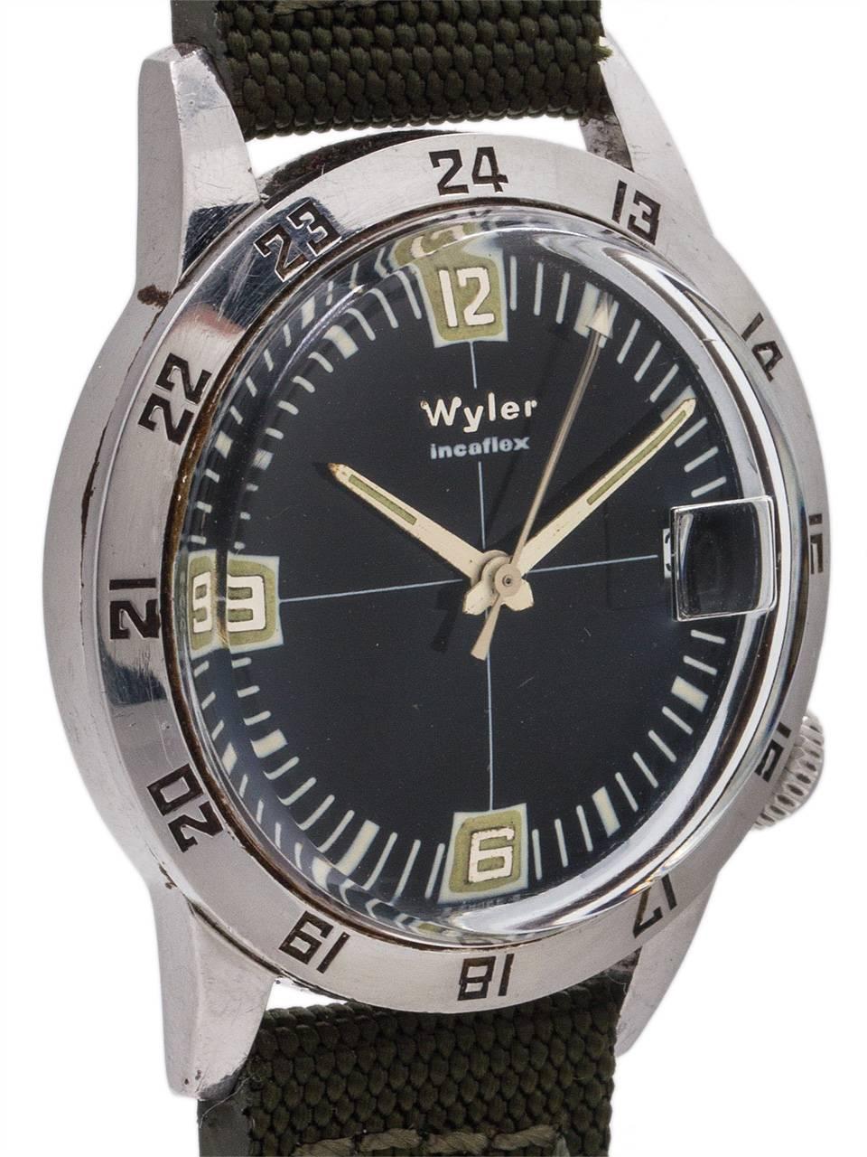 wyler incaflex watch vintage