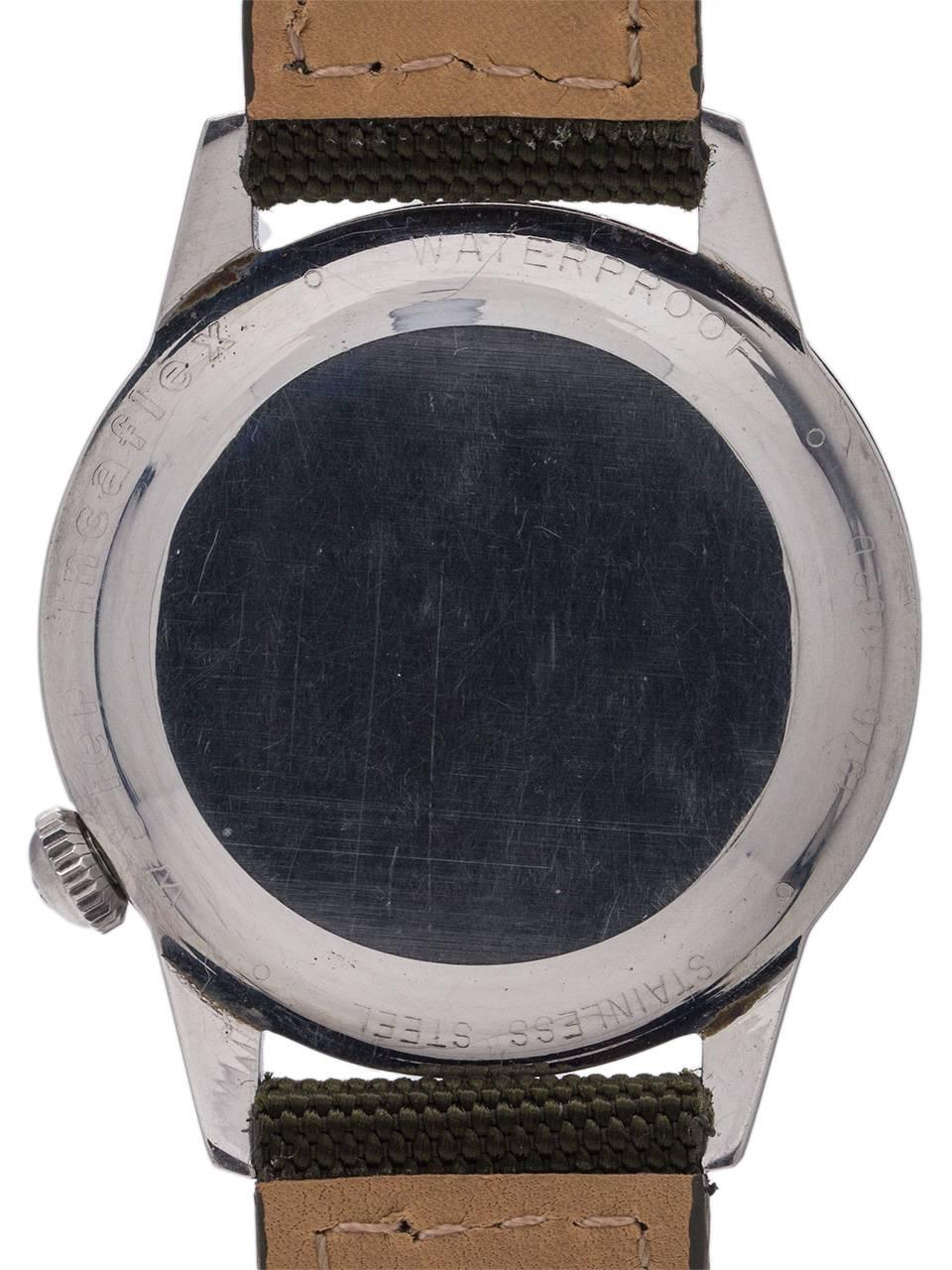 Modern Wyler Incaflex Diver’s GMT, circa 1960s For Sale