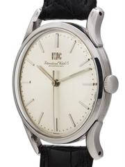 IWC Stainless Steel Bombe Lugs Dress Model Wristwatch, circa 1959