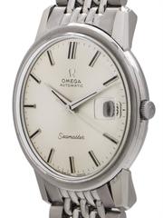 Omega Stainless Steel Seamaster Automatic Wristwatch Ref 166.003, circa 1967
