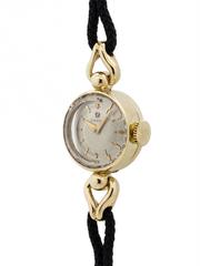 Omega Ladies Yellow Gold Manual Wind Wristwatch, circa 1950s