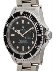 Rolex stainless steel Submariner Transitional Model wristwatch, circa 1986