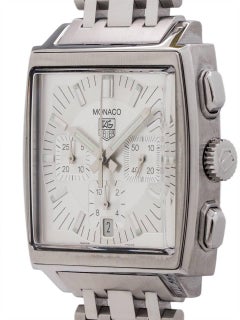 Tag Heuer Monaco Chronograph Re-Issue Reference CW2112