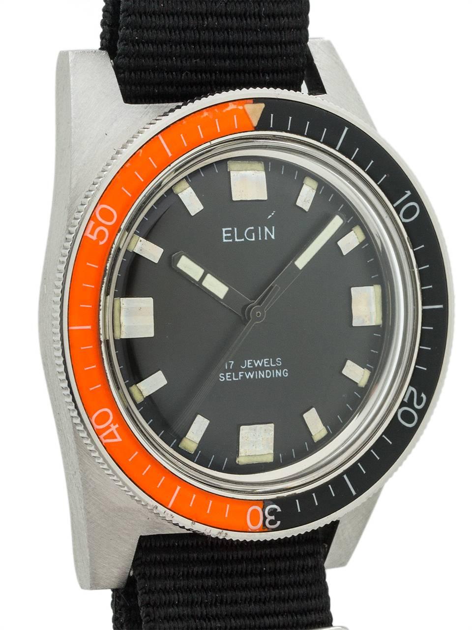 elgin steel watch