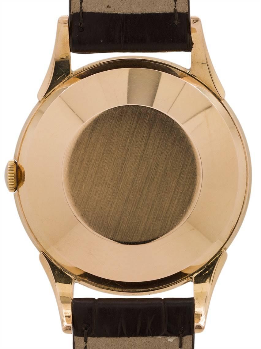 Men's Vacheron & Constantin Rose Gold Automatic Wristwatch circa 1959  