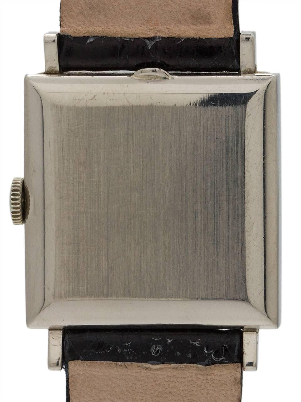 Patek Philippe White Gold Manual Wind Wristwatch Ref 3430, circa 1967 In Excellent Condition In West Hollywood, CA