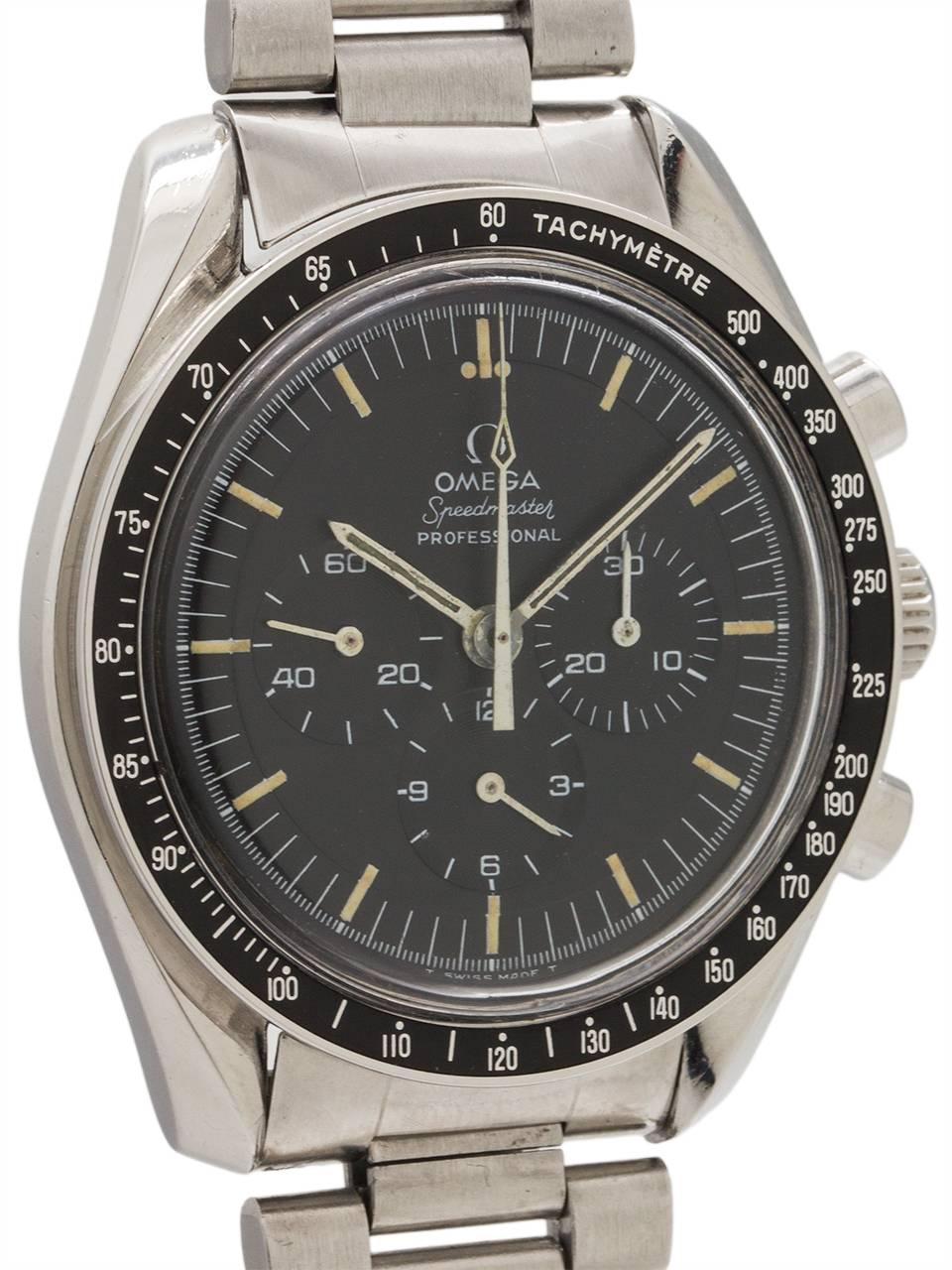 Omega Stainless Steel Speedmaster Premoon Aero-Club Caracas Wristwatch In Excellent Condition For Sale In West Hollywood, CA